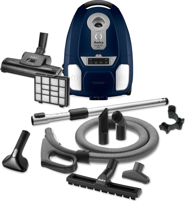 Amica Suracon Pet VM7003 Ηλεκτρική Σκούπα με Φίλτρο HEPA για Αλλεργίες & Κατοικίδια