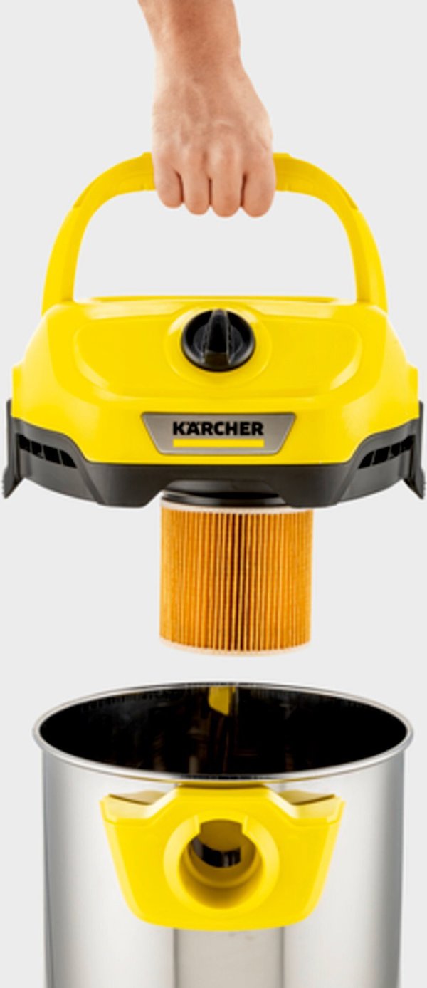 Βιομηχανική σκούπα KARCHER Σκούπα υγρού-στερεού καθαρισμού KARCHER WD 2 PLUS S V-15/4/18/C (YSY)