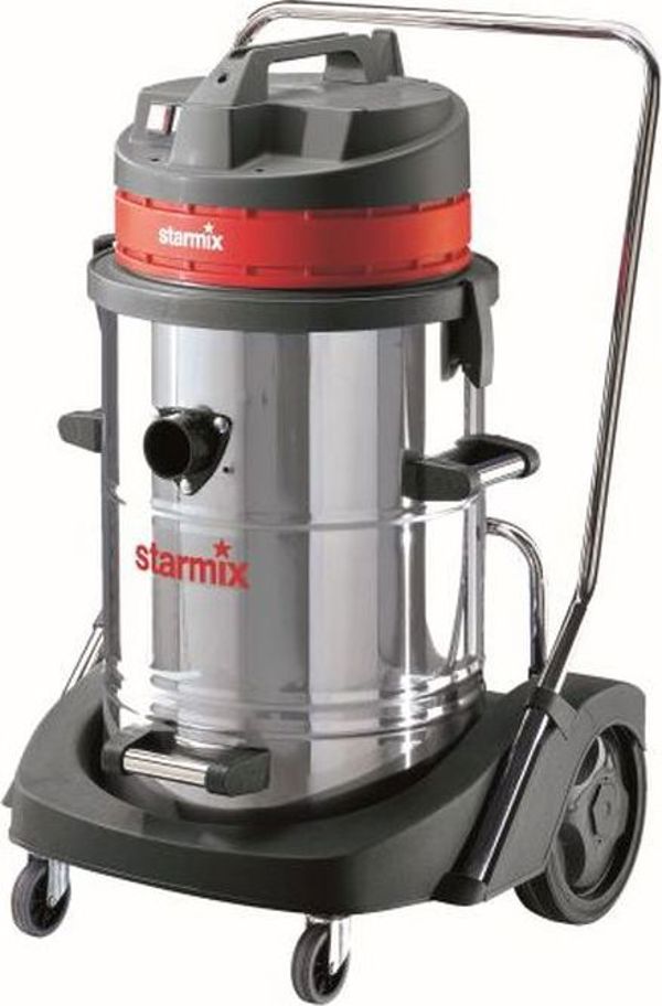 Βιομηχανική Ηλεκτρική Σκούπα Starmix GS 2078 PZ, 2 Κινητήρες, Κάδος 78Lt, Επαγγελματική