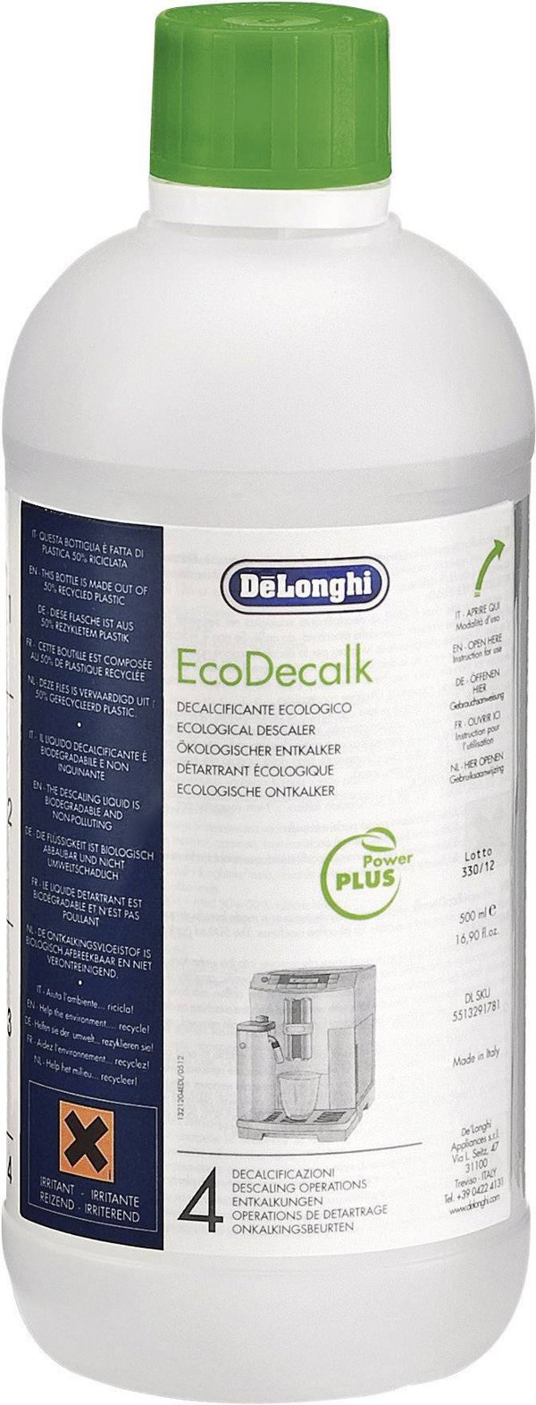 Αφαλατικό Eco Decalk 500 ml Αφαλατικό για Καφετιέρες