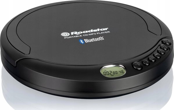 Roadstar CD Player PCD-499BT Φορητό με Bluetooth, Μαύρο