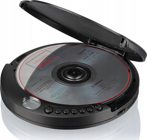 Roadstar CD Player PCD-499BT Φορητό με Bluetooth, Μαύρο