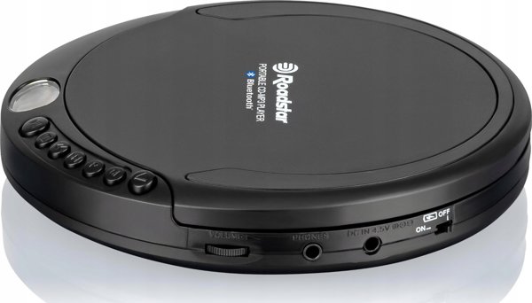 Roadstar CD Player PCD-499BT Φορητό με Bluetooth, Μαύρο