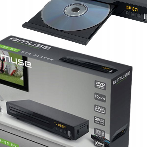 Muse M-55 DVD Player Συσκευή Αναπαραγωγής DVD