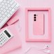 OEM Θήκη CLEAR CASE 2 mm BLINK για SAMSUNG A55 5G ροζ