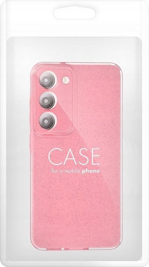 OEM Θήκη CLEAR CASE 2 mm BLINK για SAMSUNG A55 5G ροζ