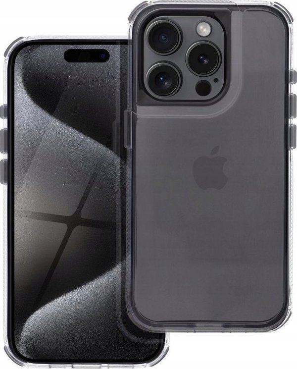 OEM Θήκη MATRIX CLEAR για IPHONE 12 μαύρο
