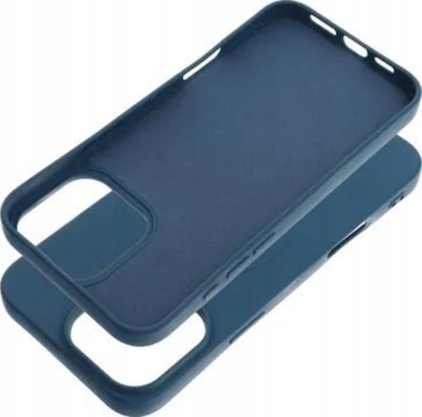 OEM Θήκη SILICONE MAG COVER (μεγάλη τρύπα) συμβατή με MagSafe για IPHONE 16 Pro Max μπλε
