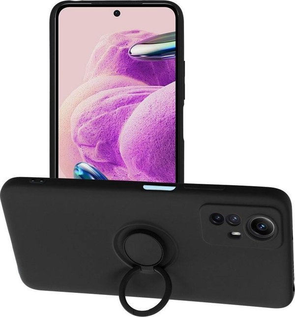 OEM Θήκη SILICONE RING για XIAOMI Redmi Note 12S μαύρο