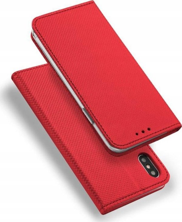 OEM Kabura SMART CASE Βιβλίο για MOTOROLA Edge 40 κόκκινο
