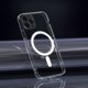 OEM Θήκη CLEAR MAG COVER με προστασία κάμερας συμβατή με MagSafe για IPHONE 12 διαφανής