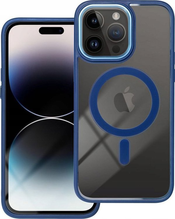 OEM Θήκη COLOR EDGE MAG COVER συμβατή με MagSafe για IPHONE 16 Pro Max μπλε