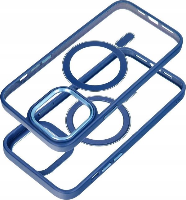 OEM Θήκη COLOR EDGE MAG COVER συμβατή με MagSafe για IPHONE 16 Pro Max μπλε