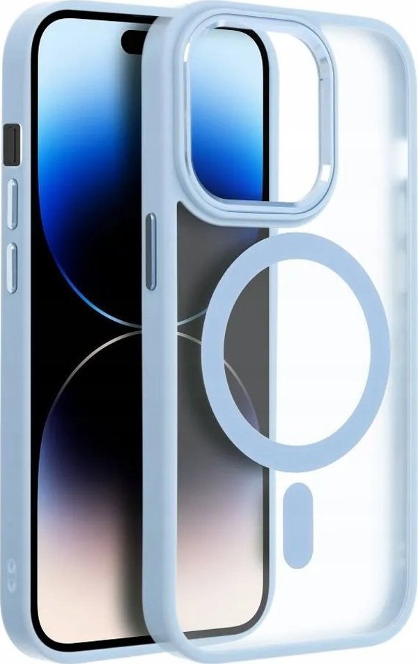 OEM Θήκη MATTE MAG COVER συμβατή με MagSafe για IPHONE 11 μπλε