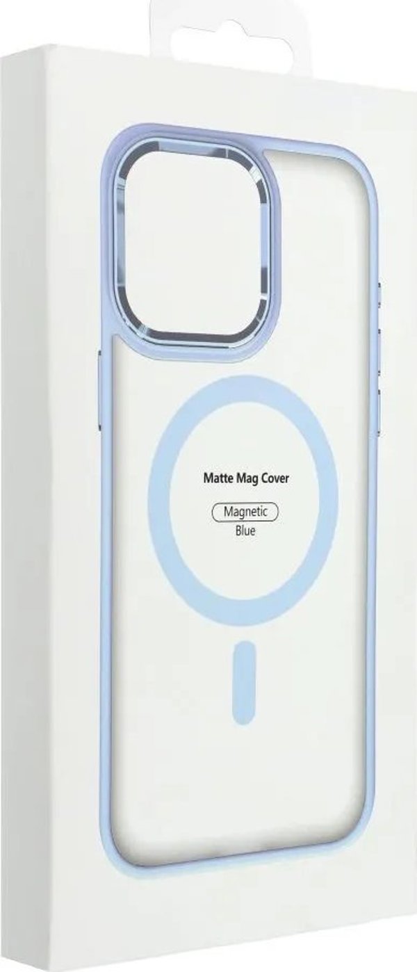 OEM Θήκη MATTE MAG COVER συμβατή με MagSafe για IPHONE 11 μπλε