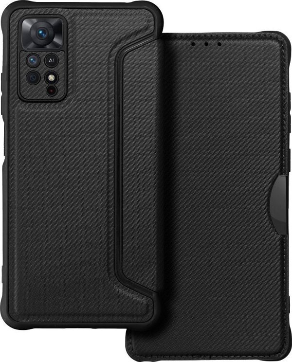 OEM Θήκη RAZOR Book για XIAOMI Redmi NOTE 11 PRO / 11 PRO 5G μαύρο