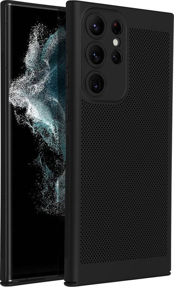 OEM Θήκη BREEZY για SAMSUNG S22 Ultra μαύρη