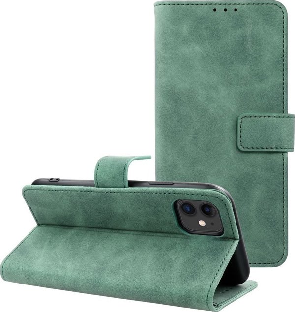 OEM Καμπύρα TENDER Book για IPHONE 11 πράσινο