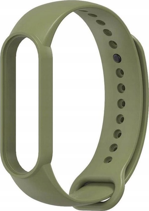 OEM Πράσινο λουράκι σιλικόνης για XIAOMI Mi Band 5 / 6 / 7 (08)