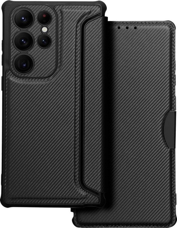 OEM Θήκη RAZOR Book για SAMSUNG S23 Ultra μαύρη