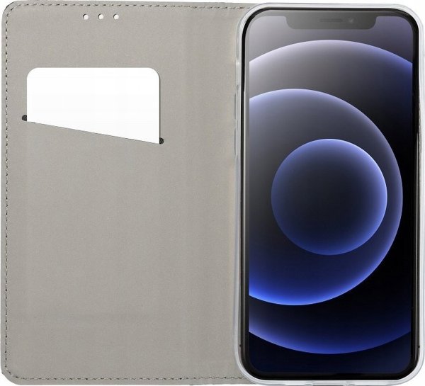 OEM Kabura Smart Case βιβλίο για MOTOROLA MOTO E40 μαύρο