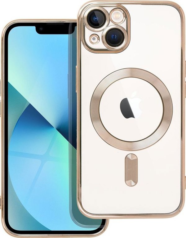 OEM Θήκη ELECTRO MAG COVER συμβατή με MagSafe για IPHONE 13 χρυσό