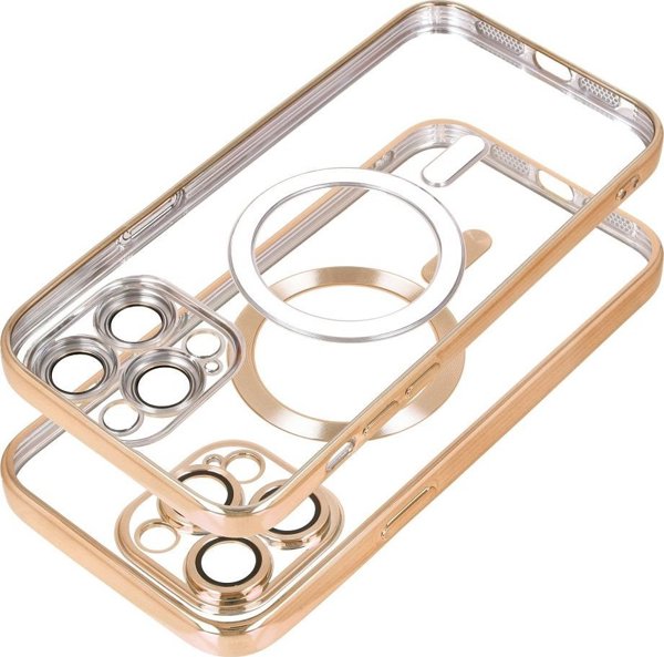 OEM Θήκη ELECTRO MAG COVER συμβατή με MagSafe για IPHONE 13 χρυσό