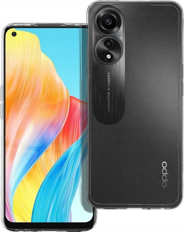 OEM Θήκη CLEAR CASE 2 mm για OPPO A78 5G (προστασία κάμερας) διαφανής