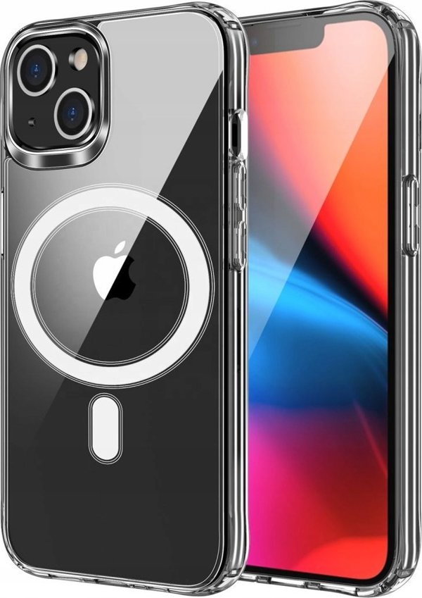 OEM Θήκη CLEAR MAG COVER (MID) συμβατή με MagSafe για IPHONE 15 Pro Max διάφανη