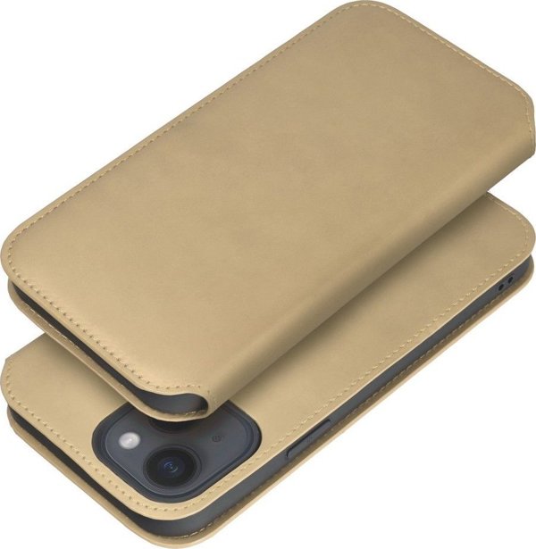 OEM Θήκη Βιβλίου DUAL POCKET για XIAOMI Redmi Note 13 5G χρυσό