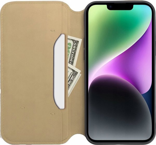 OEM Θήκη Βιβλίου DUAL POCKET για XIAOMI Redmi Note 13 5G χρυσό
