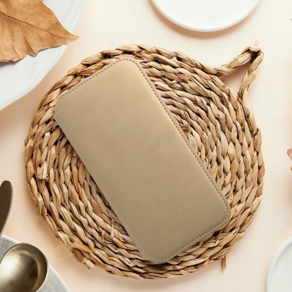 OEM Θήκη Βιβλίου DUAL POCKET για XIAOMI Redmi Note 13 5G χρυσό