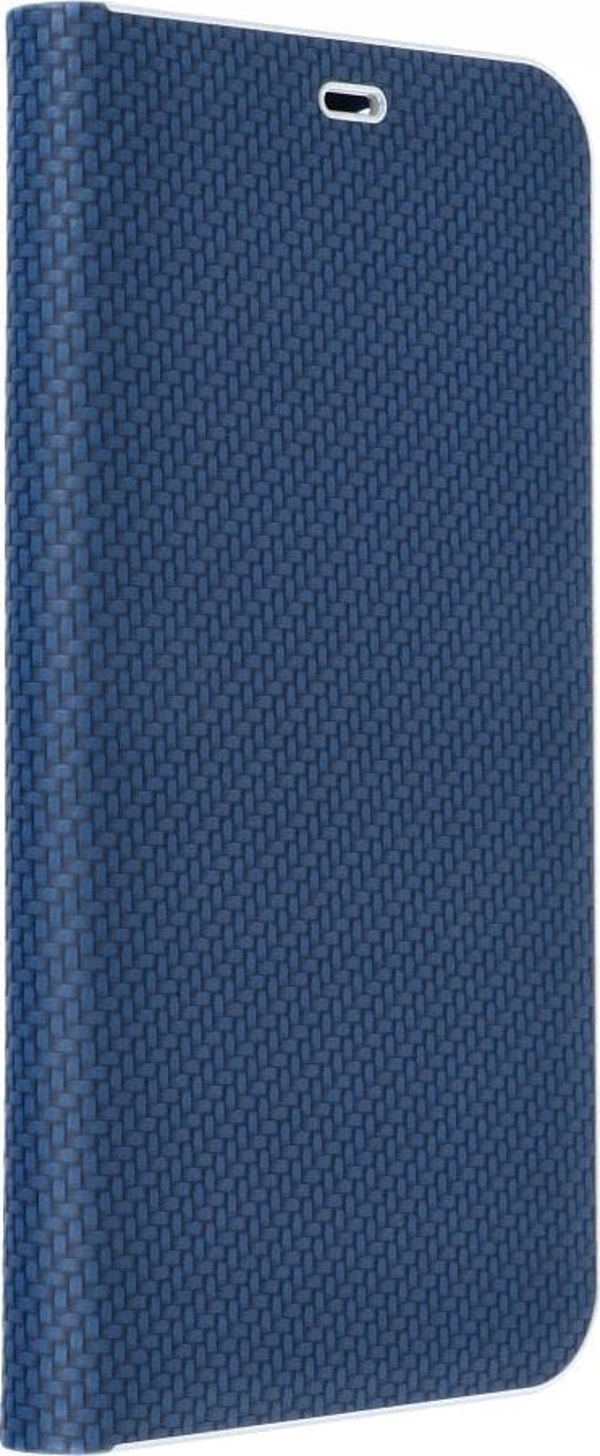 OEM Καμπύρα LUNA Βιβλίο Carbon για IPHONE 16 Pro Max μπλε