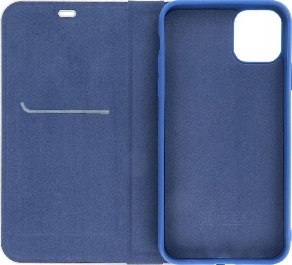 OEM Καμπύρα LUNA Βιβλίο Carbon για IPHONE 16 Pro Max μπλε