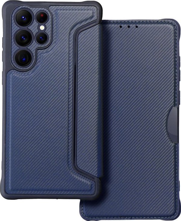 OEM Θήκη RAZOR Book για SAMSUNG S22 Ultra μπλε
