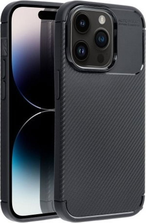 OEM Θήκη CARBON PREMIUM για IPHONE 13 μαύρο