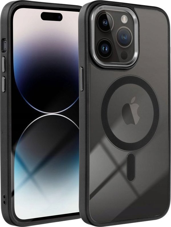 OEM Θήκη COLOR EDGE MAG COVER συμβατή με MagSafe για IPHONE 16 μαύρο