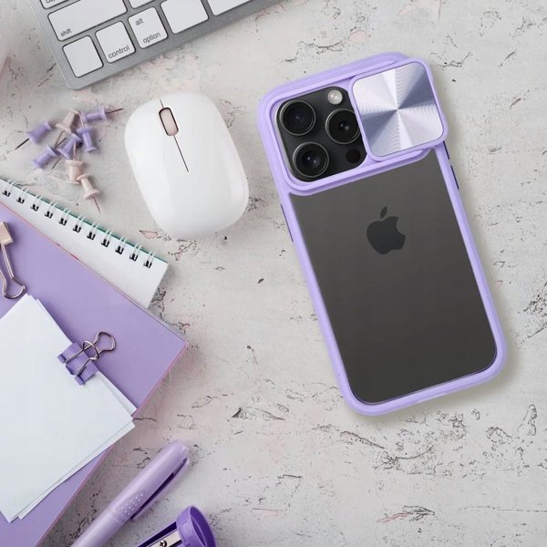OEM Θήκη SLIDER για IPHONE 14 Pro μωβ