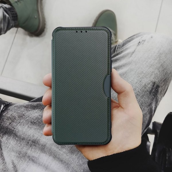 OEM Θήκη RAZOR Book για SAMSUNG A34 5G σκούρο πράσινο