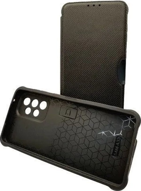 OEM Θήκη RAZOR Book για SAMSUNG A33 5G μαύρο