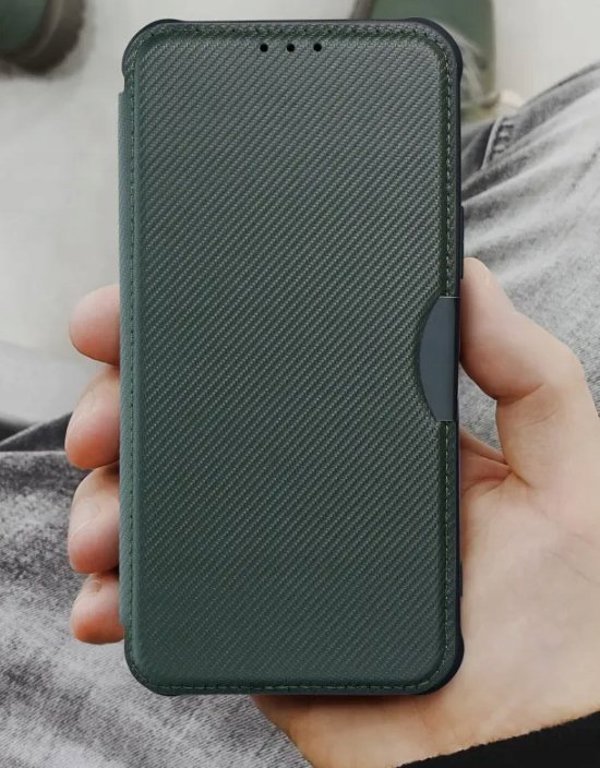 OEM Kabura RAZOR Book για το XIAOMI Redmi 13C σκούρο πράσινο
