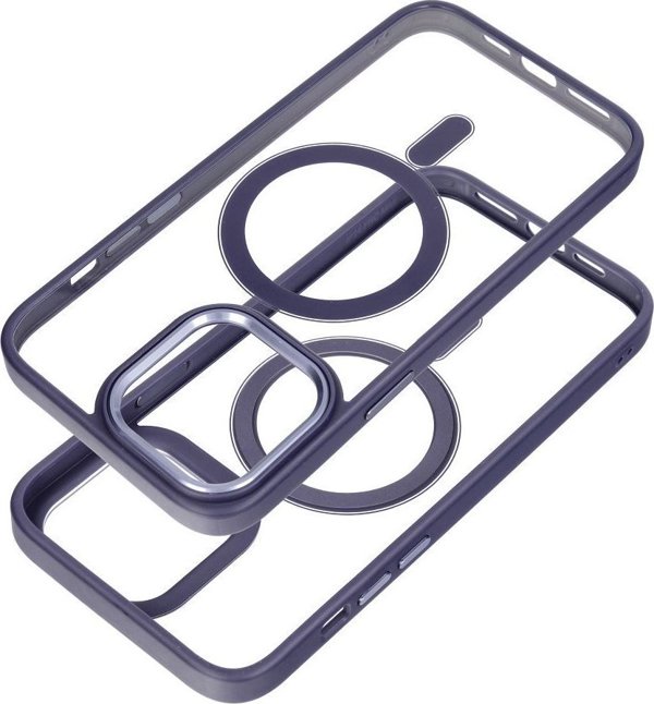 OEM Θήκη COLOR EDGE MAG COVER συμβατή με MagSafe για IPHONE 15 Pro Max μωβ