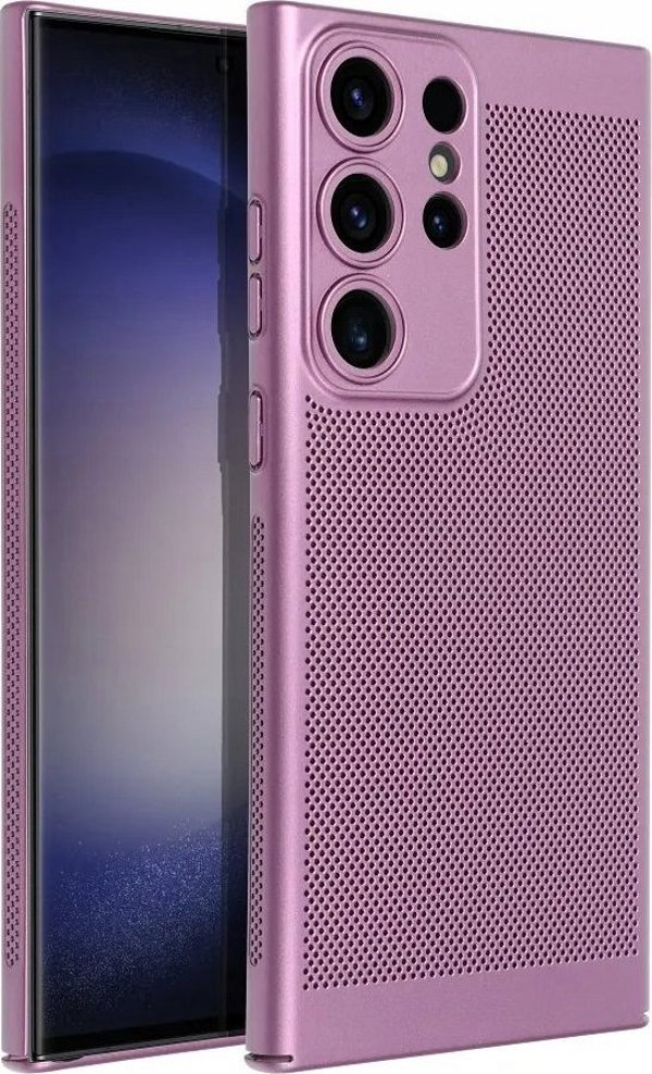 OEM Θήκη BREEZY για SAMSUNG S23 Ultra μωβ