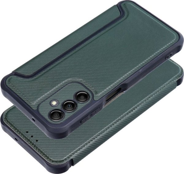 OEM Θήκη RAZOR Book για SAMSUNG A14 4G / A14 5G σκούρο πράσινο