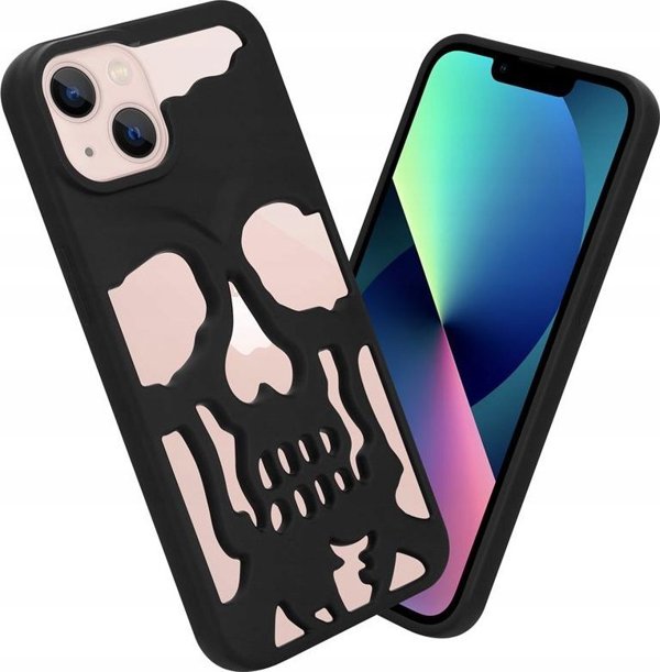 OEM ΘΗΚΗ ΚΡΑΝΙΟ IPHONE 14 PLUS, ΜΑΤ ΜΑΥΡΟ / CZARNY