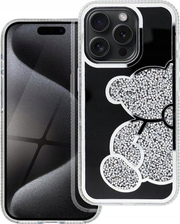 OEM Θήκη TEDDY BEAR για IPHONE 14 Pro Max ασημί