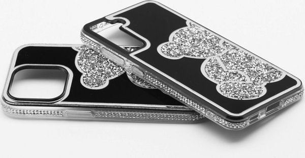 OEM Θήκη TEDDY BEAR για IPHONE 14 Pro Max ασημί