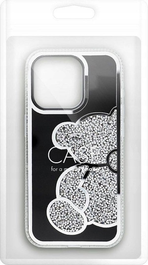 OEM Θήκη TEDDY BEAR για IPHONE 14 Pro Max ασημί