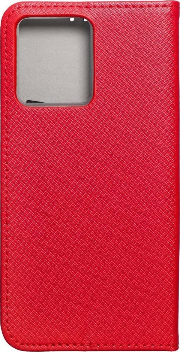 OEM Kabura SMART CASE Book για MOTOROLA Edge 40 Neo κόκκινο