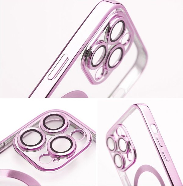 OEM Θήκη ELECTRO MAG COVER συμβατή με MagSafe για IPHONE 14 ροζ χρυσό
